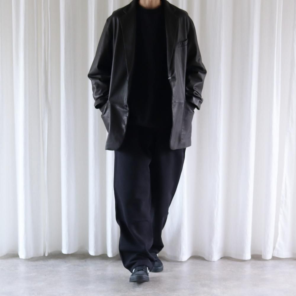 COMOLI (コモリ) コットン裏毛 パンツ