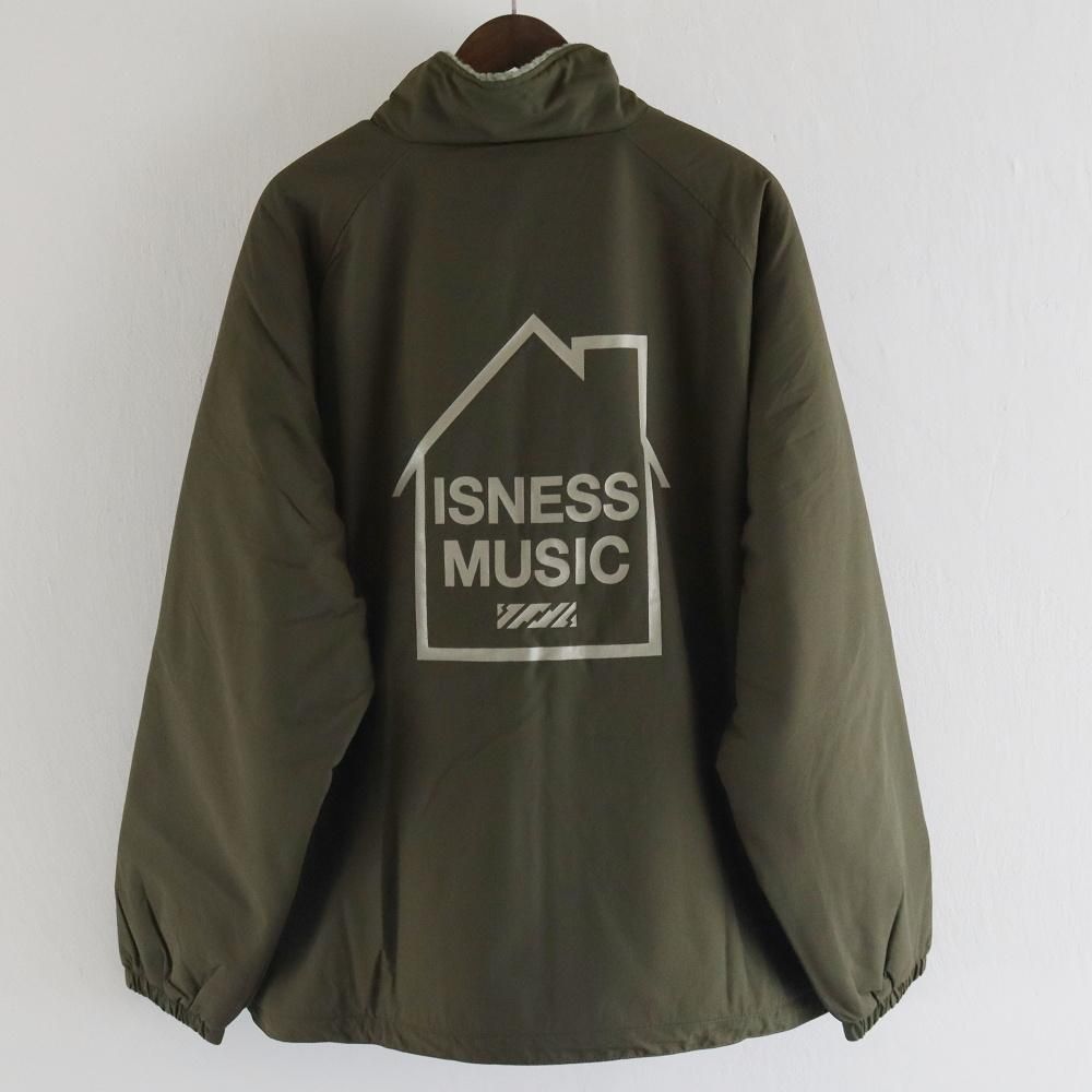 ISNESSMUSIC_MEN'S ISNESS MUSIC REVERSIBLE FLEECE JACKET (2 ISNESSMUSIC_MEN'S ISNESS MUSIC REVERSIBLE FLEECE JACKET (2