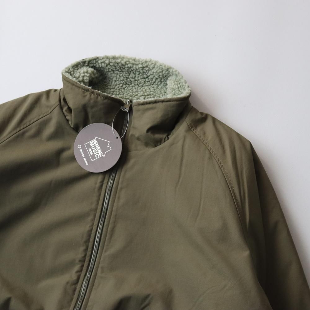 ISNESSMUSIC_MEN'S ISNESS MUSIC REVERSIBLE FLEECE JACKET (2 ISNESSMUSIC_MEN'S ISNESS MUSIC REVERSIBLE FLEECE JACKET (2