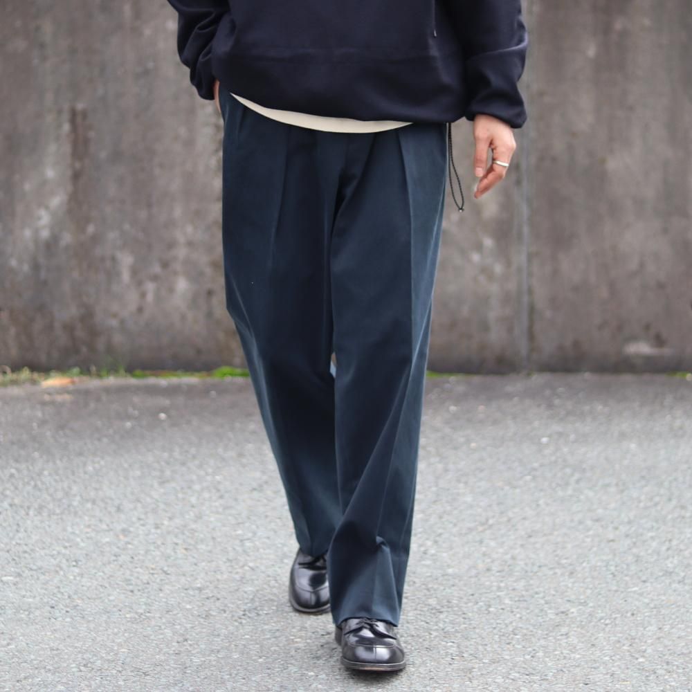 MAATEE&SONS 強撚バラシア セットアップ ネイビー サイズ3