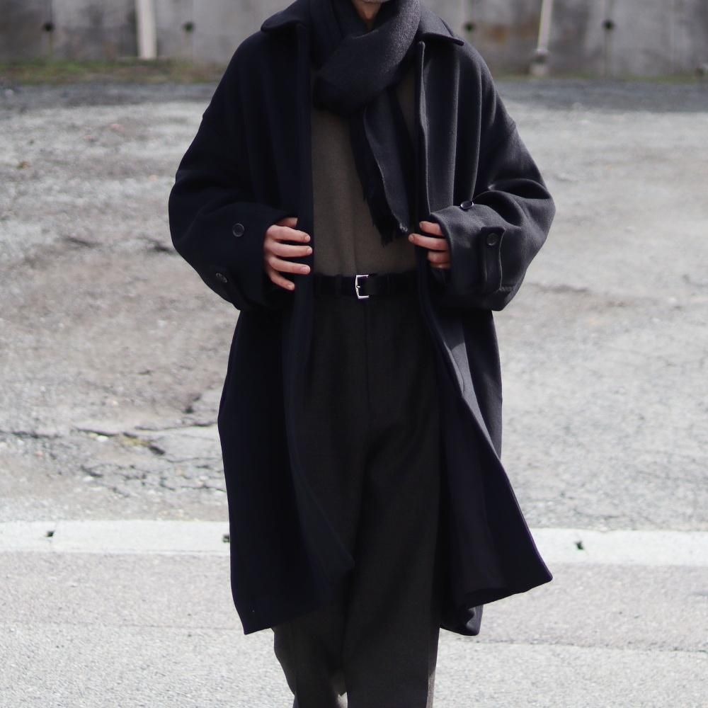 Graphpaper_MEN'S Light Melton Oversized Coat (2 COLORS) - DIMPLE Graphpaper_MEN'S Light Melton Oversized Coat (2 COLORS) - DIMPLE