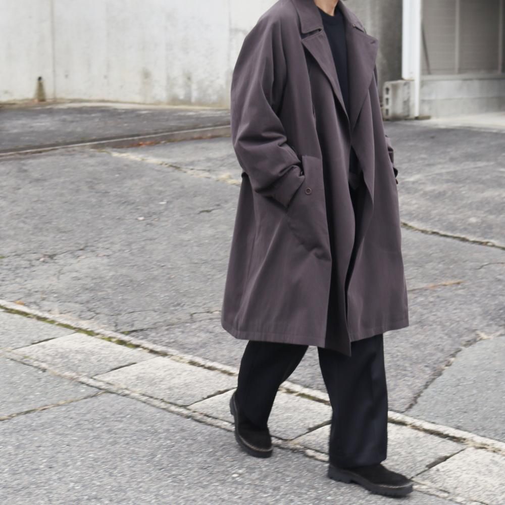 MAATEE&SONS OVERCOAT [GRAYSHAMBRAY] - メルカリ