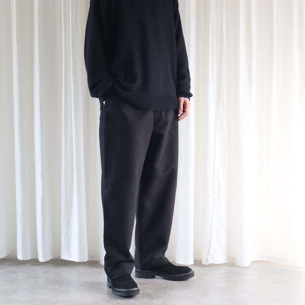 COMOLI (コモリ) モールスキン ドローストリングパンツ