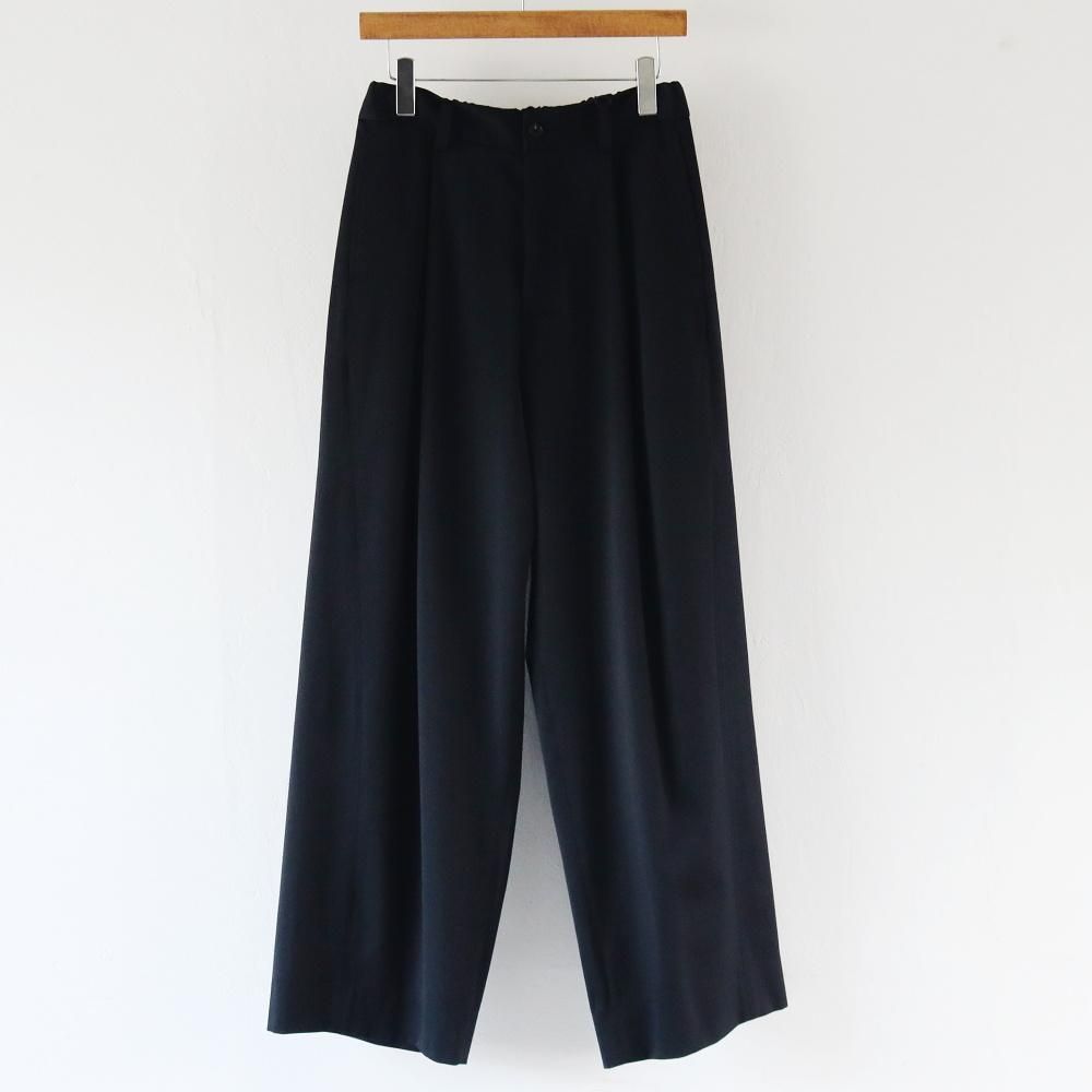 パンツ W/SI Satin Twist Seam Wide Easy Trousers ssstein(シュタイン)/W/SI SATIN TWIST SEAM WIDE EASY TROUSERS