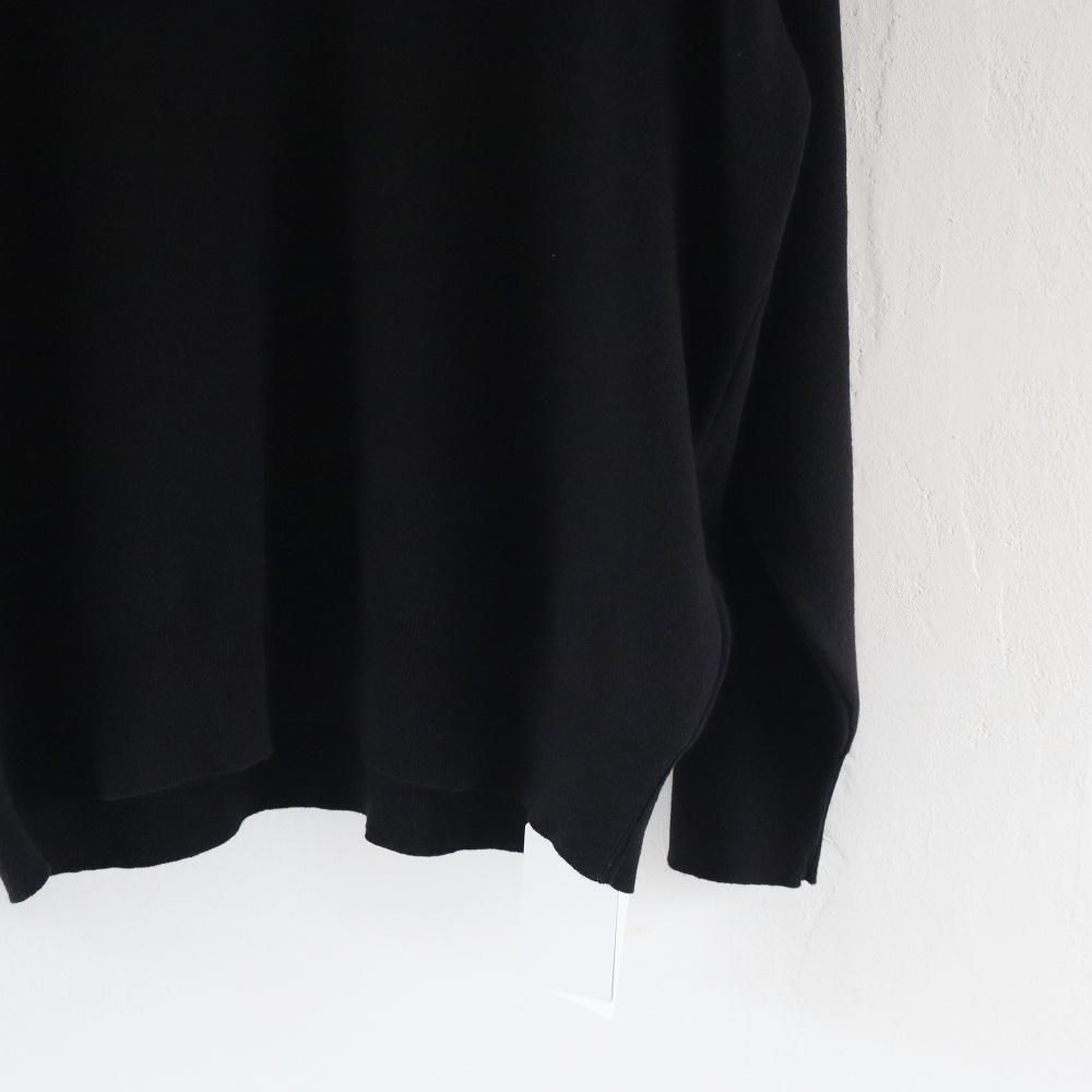 トップス ssstein/Cotton Cashmere Knit Skipper LS ssstein COTTON CASHMERE KNIT SKIPPER LS - DIMPLE
