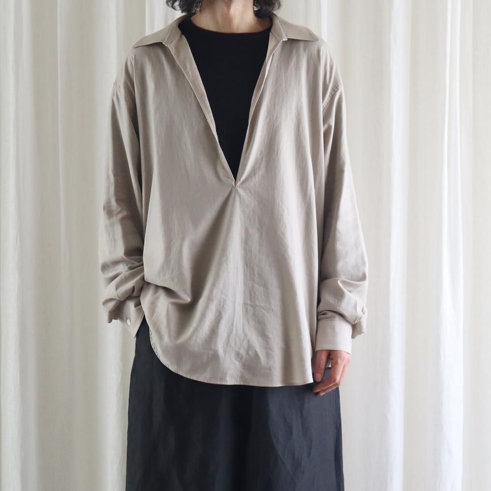 ssstein_MEN'S C/SI TWILL OVERSIZED SKIPPER SHIRT (2 COLORS ssstein_MEN'S C/SI TWILL OVERSIZED SKIPPER SHIRT (2 COLORS