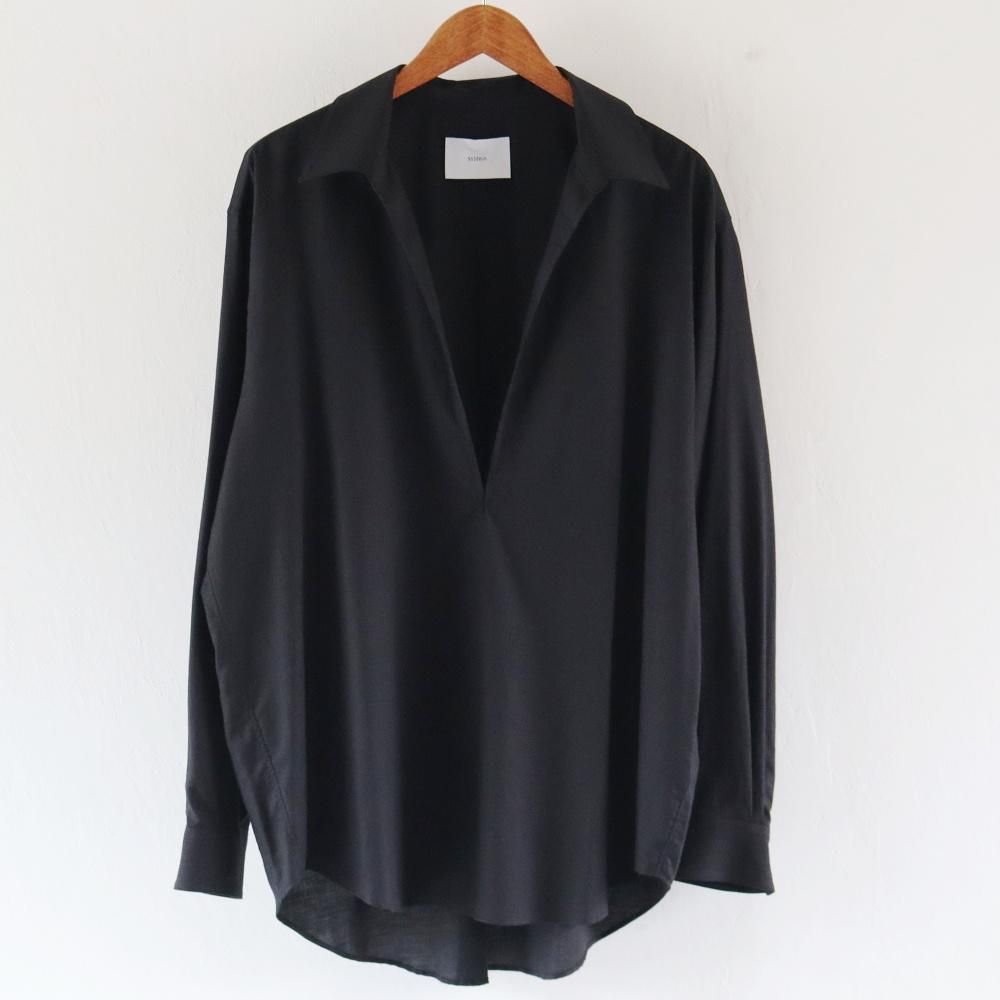 ssstein_MEN'S C/SI TWILL OVERSIZED SKIPPER SHIRT (2 COLORS