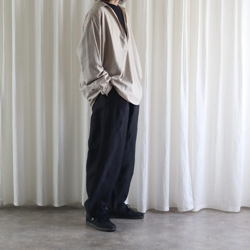 ssstein C/SI TWILL OVERSIZED SKIPPER SHIRT - DIMPLE