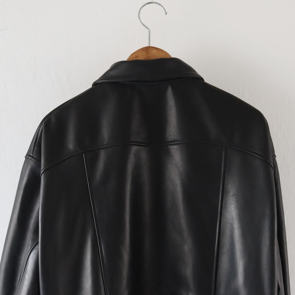 【HERILL/ヘリル】Lamb naked 1st type Jacket HERILL】 Lamb naked 1st type Jacket 25-011-HL-8180-10