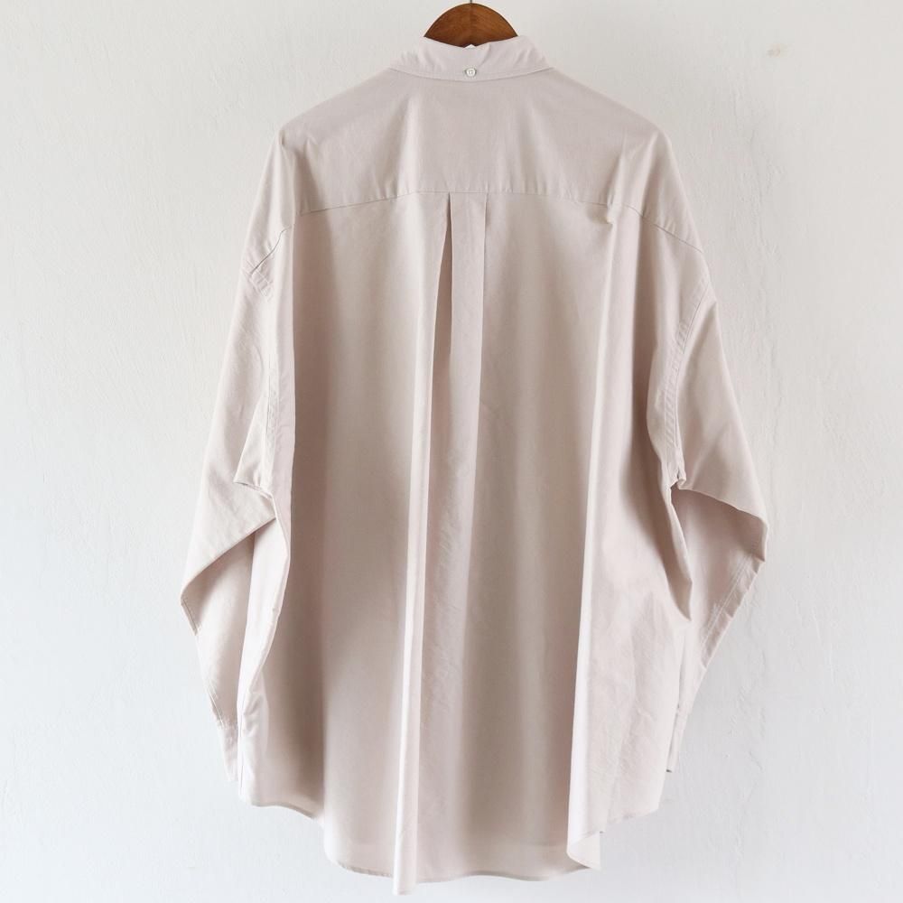 BRENT 幾何学模様 ベージュシャツ 14-1/2 marka / マーカ / ORGANIC GIZA 80/2 KNIT REGULAR FIT Tee | B