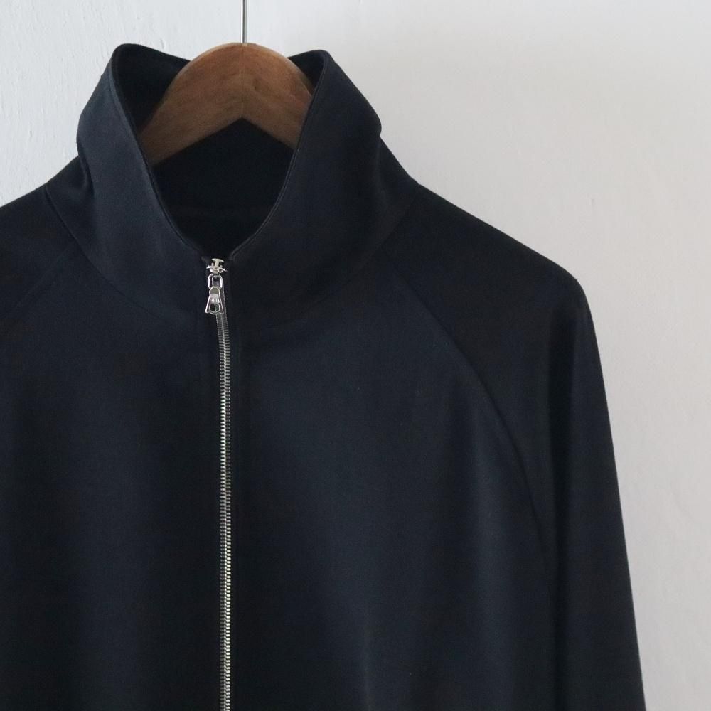 ssstein W/SI SATIN ZIP UP SHORT JACKET - DIMPLE