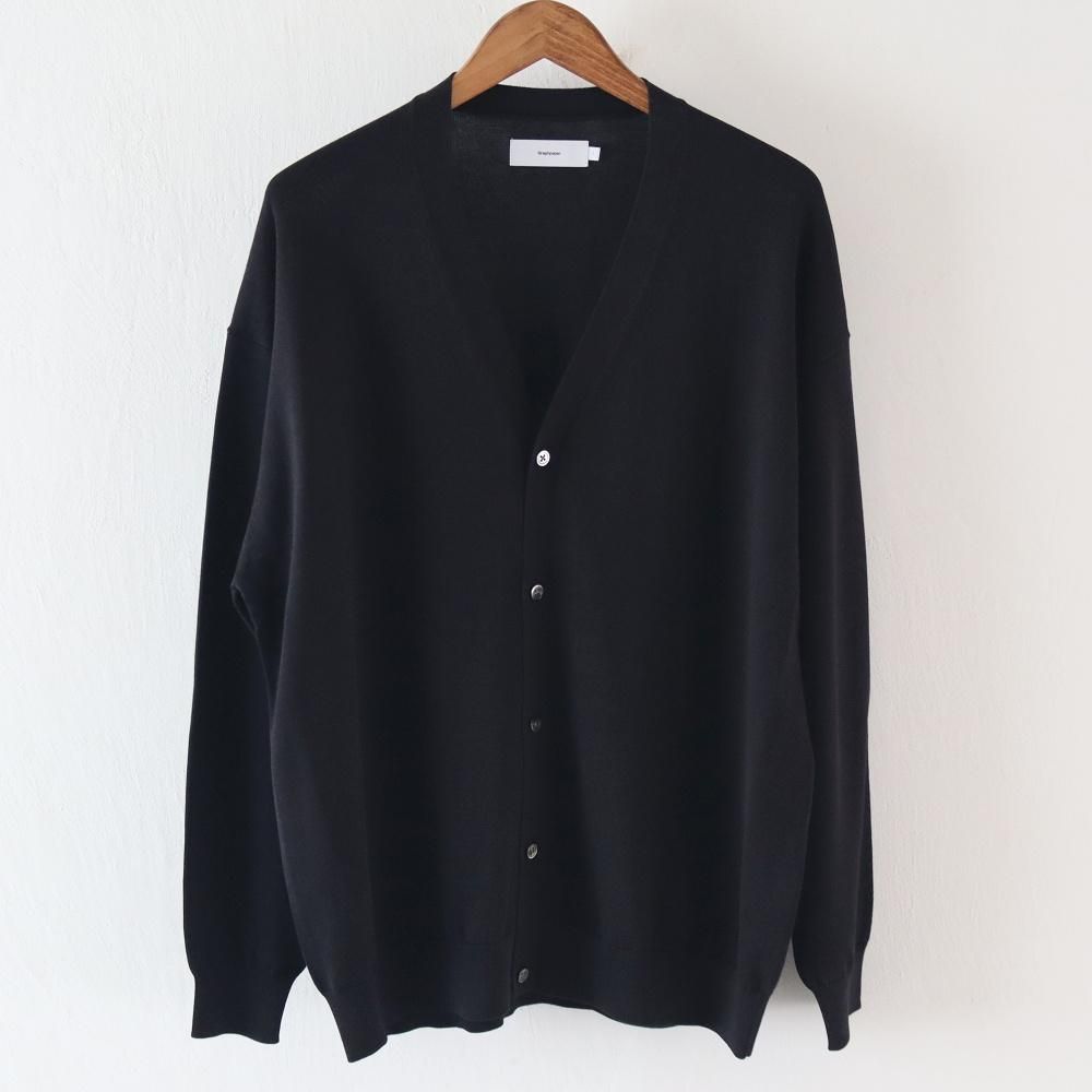 Graphpaper Suvin High Gauge Knit Cardigan - DIMPLE