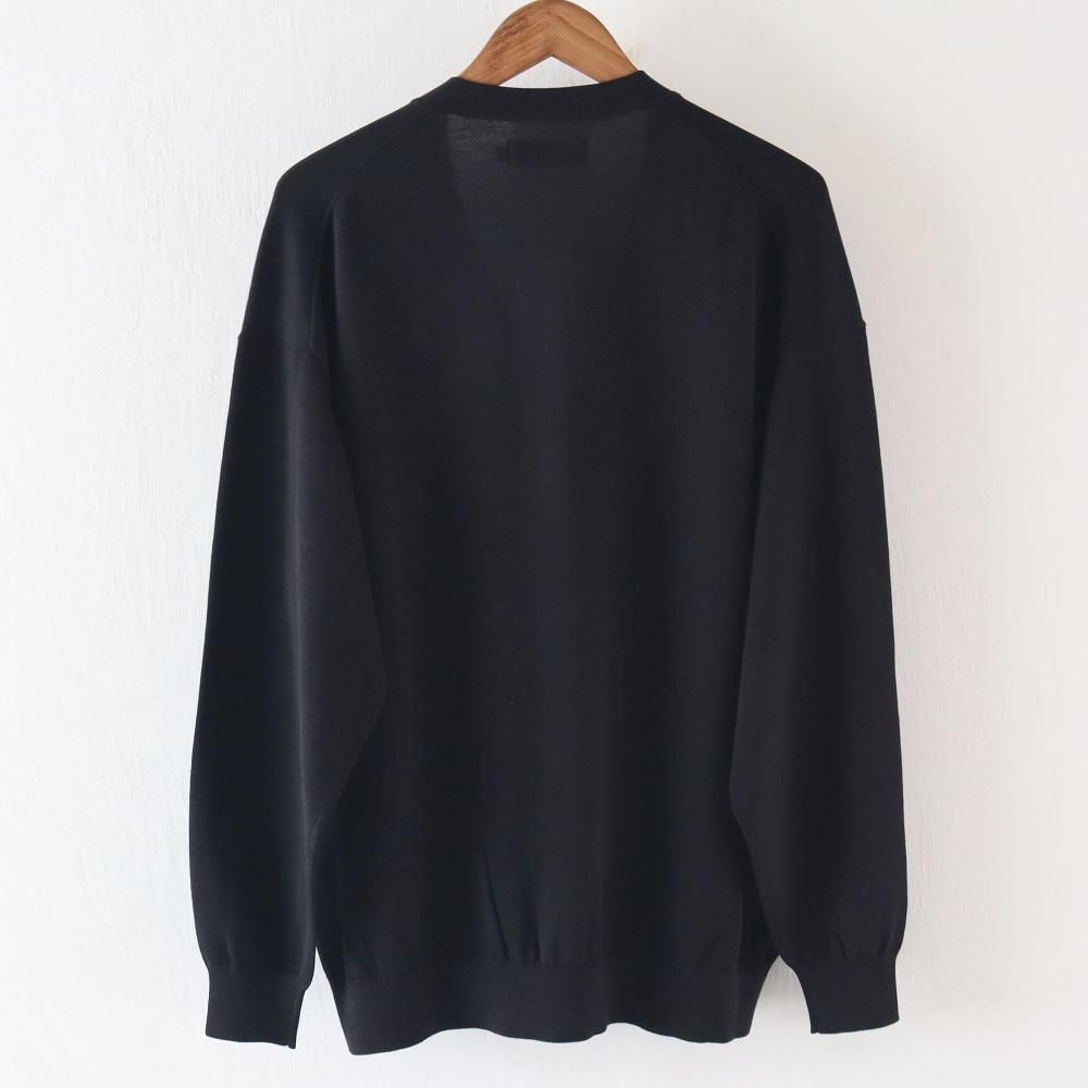 Graphpaper Suvin High Gauge Knit Cardigan - DIMPLE