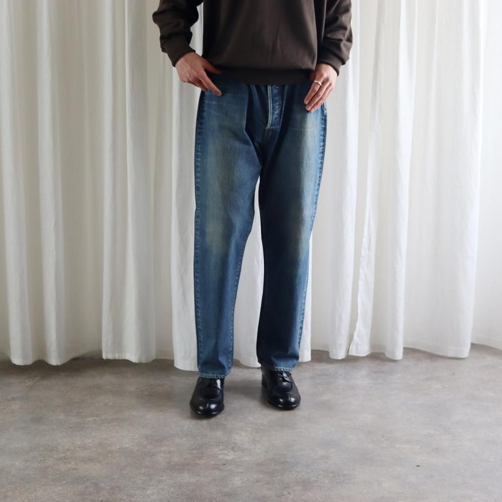 A.PRESSE Washed Denim Wide Pants 32インチ A.PRESSE / Washed Denim Wide Pants - IMA:ZINEオンライン