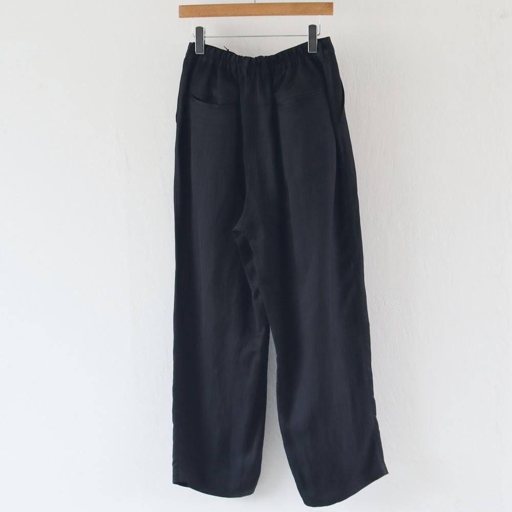 ssstein VIS/LI TWILL WIDE EASY TROUSERS - DIMPLE
