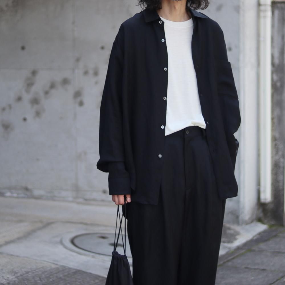 トップス ssstein OVERSIZED DS KNIT ssstein / シュタイン】OVERSIZED DOUBLE KNIT REVERSIBLE LS
