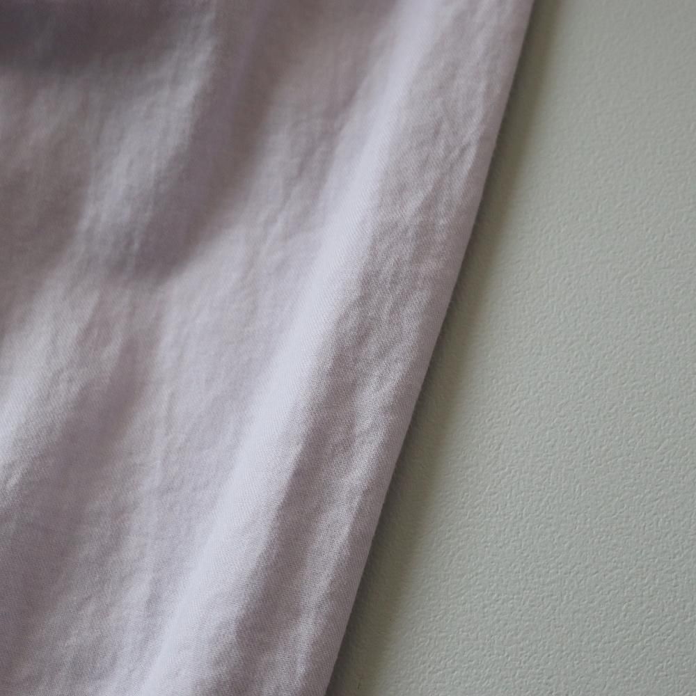 YOKE_MEN'S GARMENT DYED COTTON SILK TWILL SHIRT (2 COLORS YOKE_MEN'S GARMENT DYED COTTON SILK TWILL SHIRT (2 COLORS