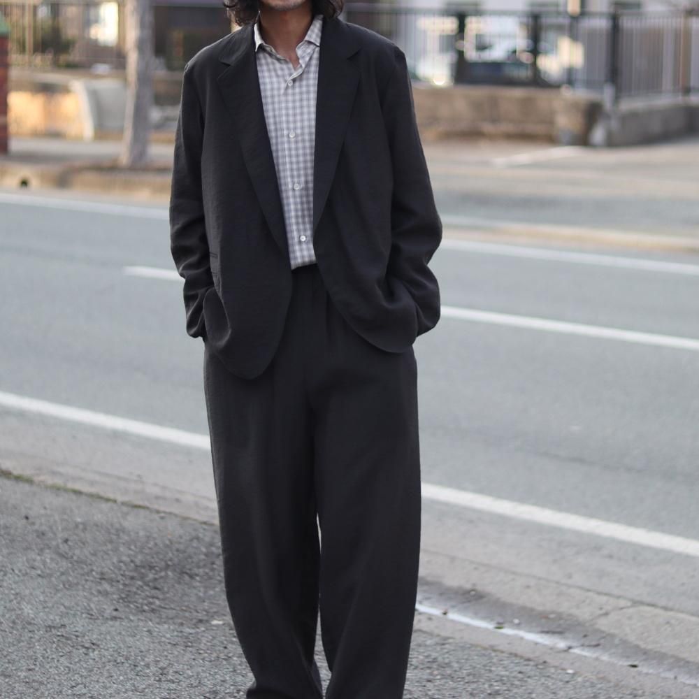 blurhms Wash Linen Cardigan Jacket ジャケット 別注] blurhms / RAMIE LINEN CARDIGAN JACKET | THE LIBRARY