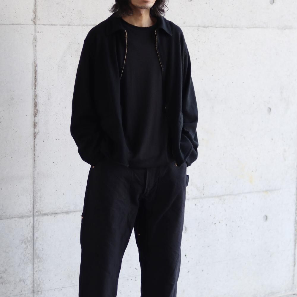 COMOLI ウール和紙 ジップショートジャケット - DIMPLE