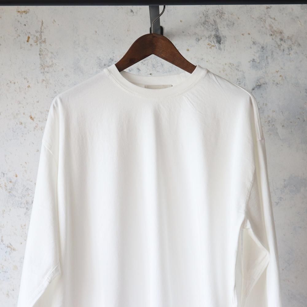トップス YOKE T-SHIRT WHITE size2 YOKE T-SHIRT LONG SLEEVES WHITE – TIME AFTER TIME