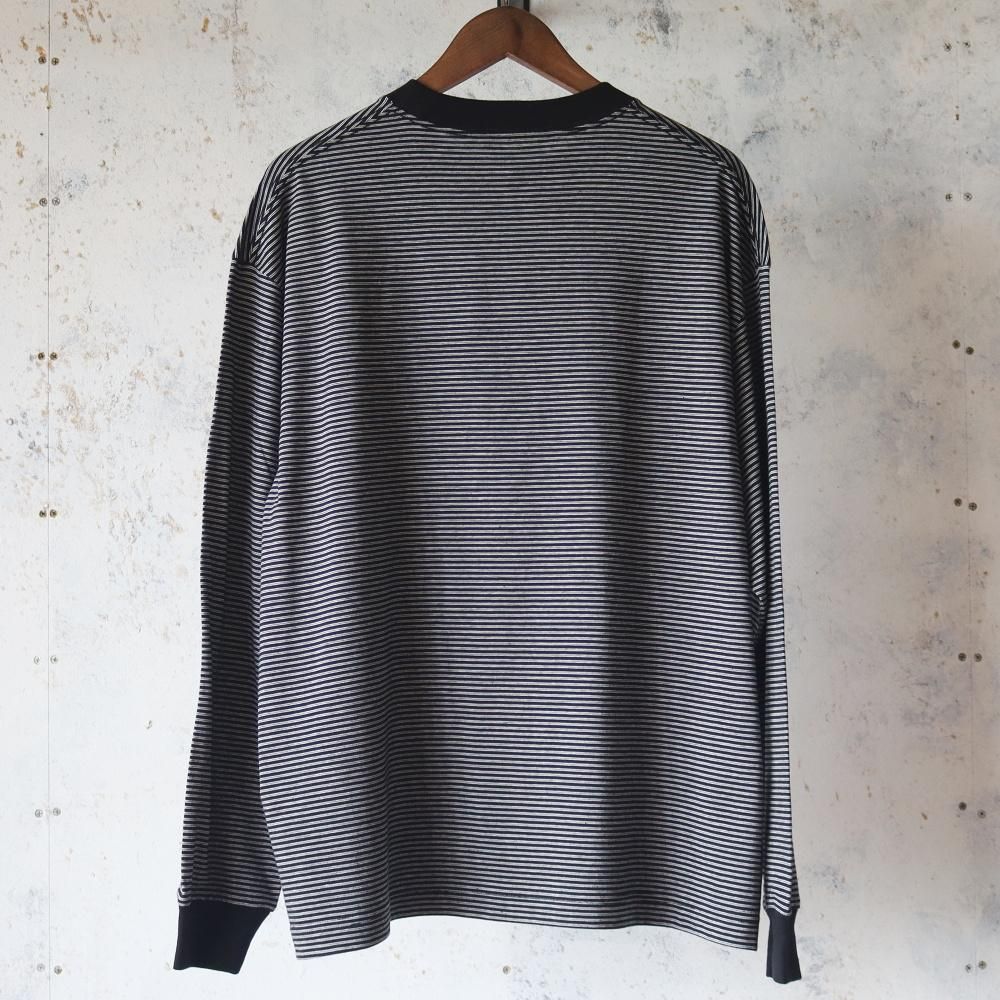 トップス FARAH / Multi Striped L/S Tee (Black) FARAH / Multi Striped L/S Tee (Black) | twelve