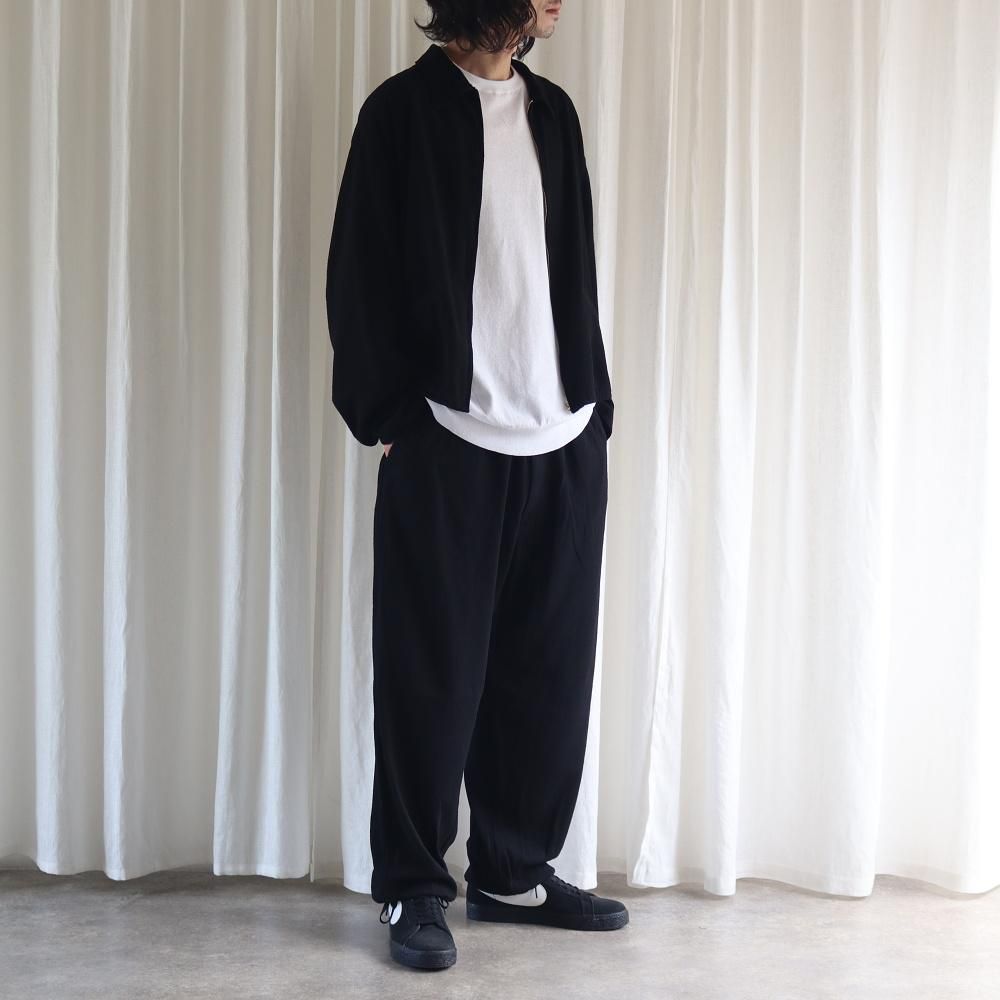 comoli　シルクネップ ドローストリングパンツ COMOLI (コモリ) シルクネップ ドローストリングパンツ