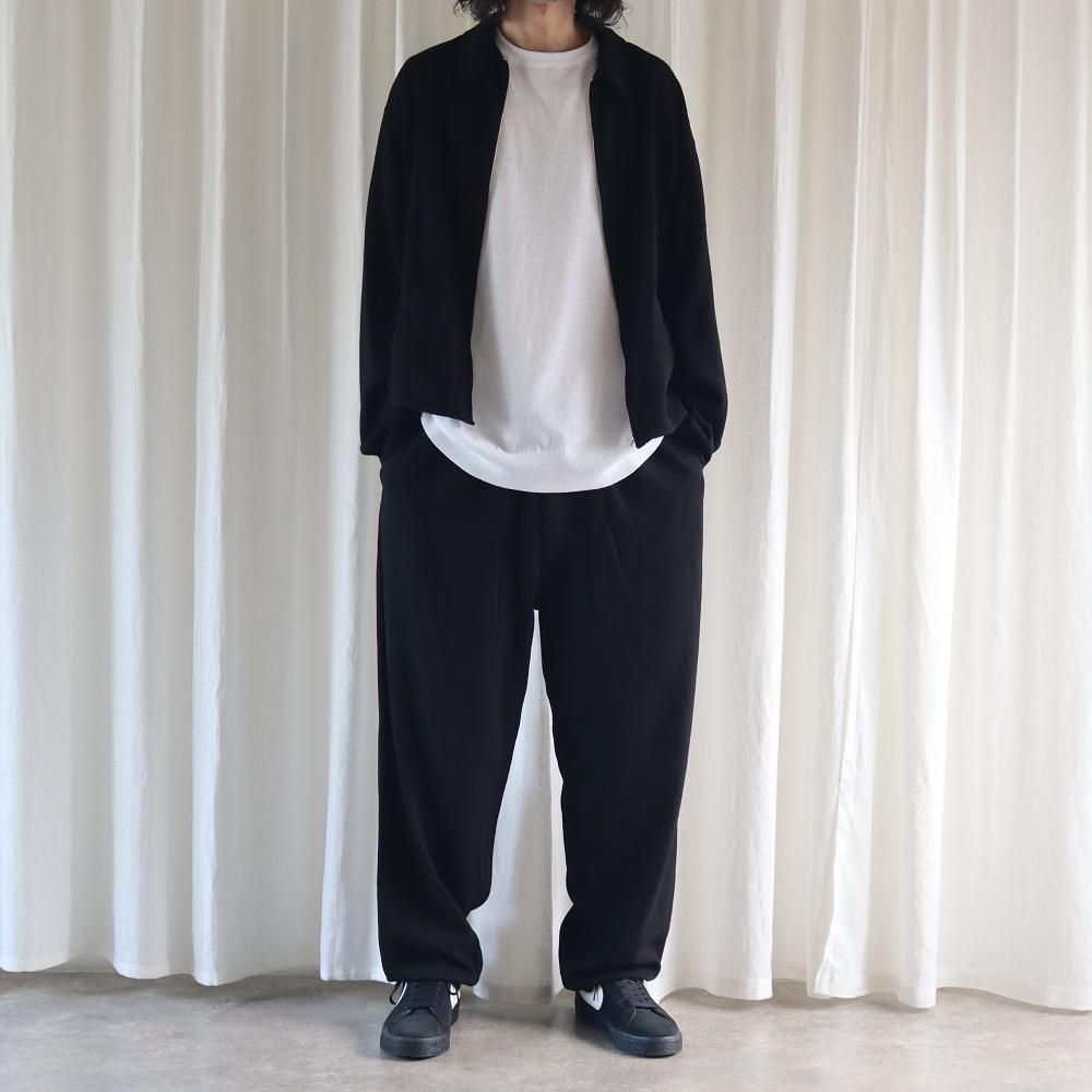 COMOLI シルクネップ ジップショートジャケット - DIMPLE
