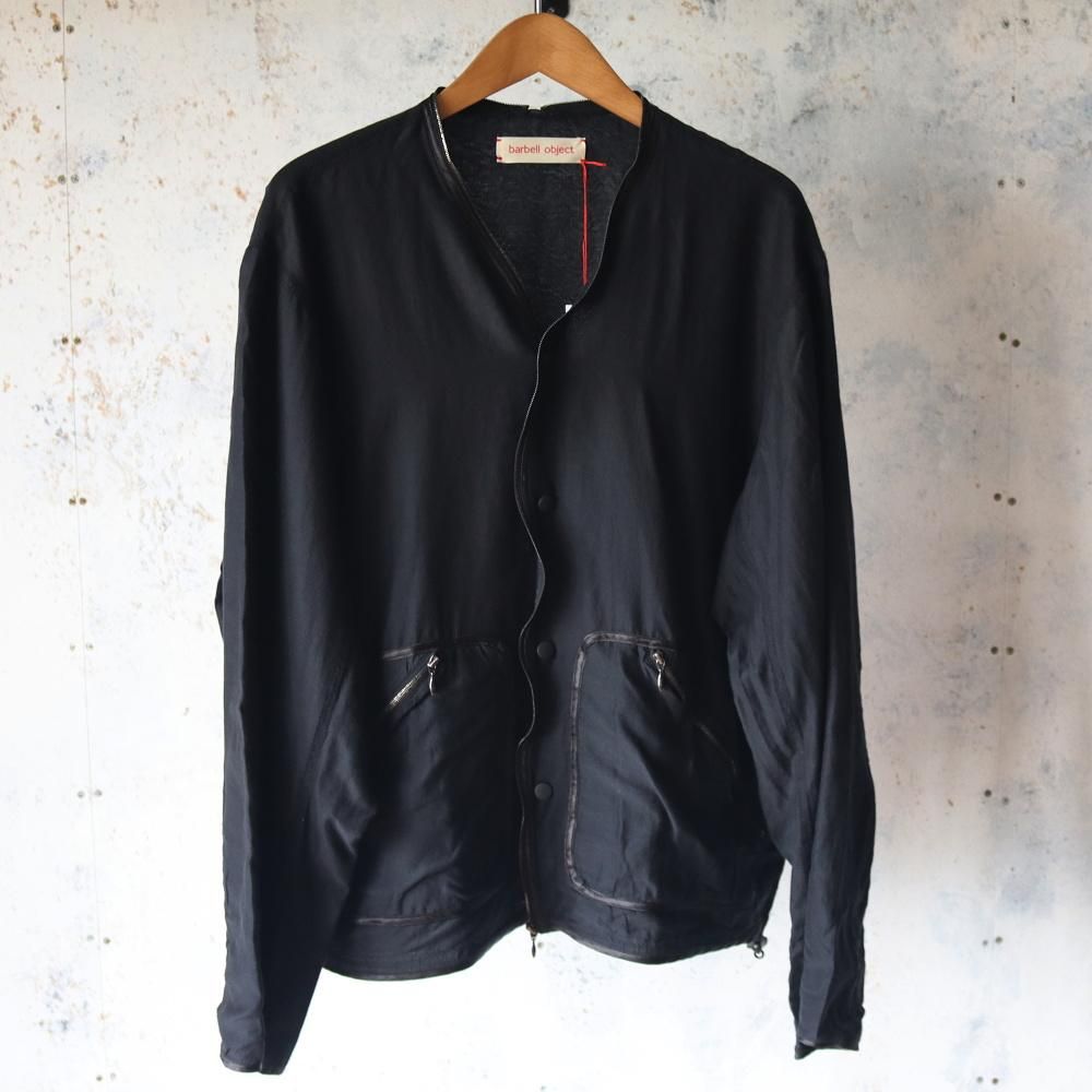 barbell object zip v jkt - DIMPLE