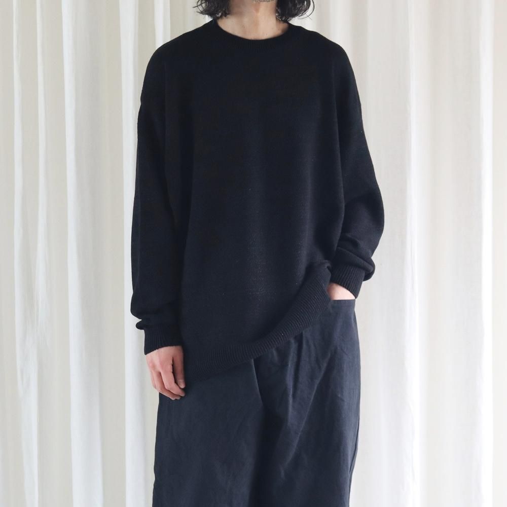 COMOLI 7G クルーネックニット | 大阪心斎橋のメンズ洋服の