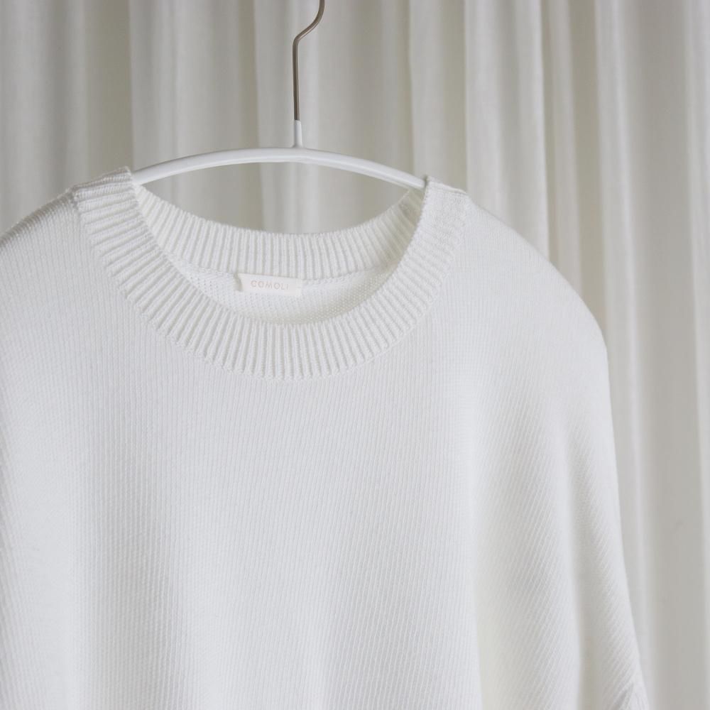25ssCOMOLI /7G クルーネックニットB01-06007 COMOLI) 7G クルーネックニット (B01-06007) | COMOLI