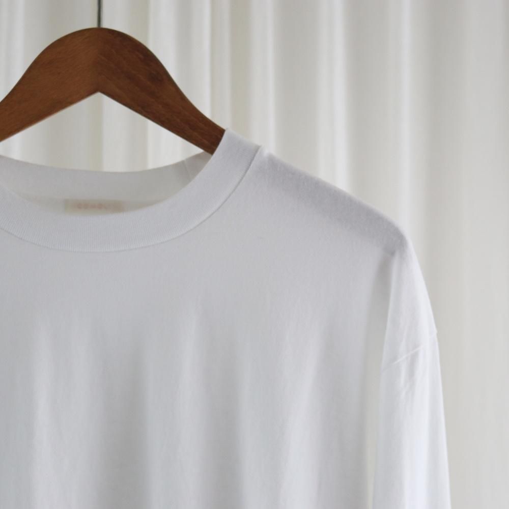 COMOLI コットンジャージ 長袖Tシャツ (2 COLORS) - DIMPLE