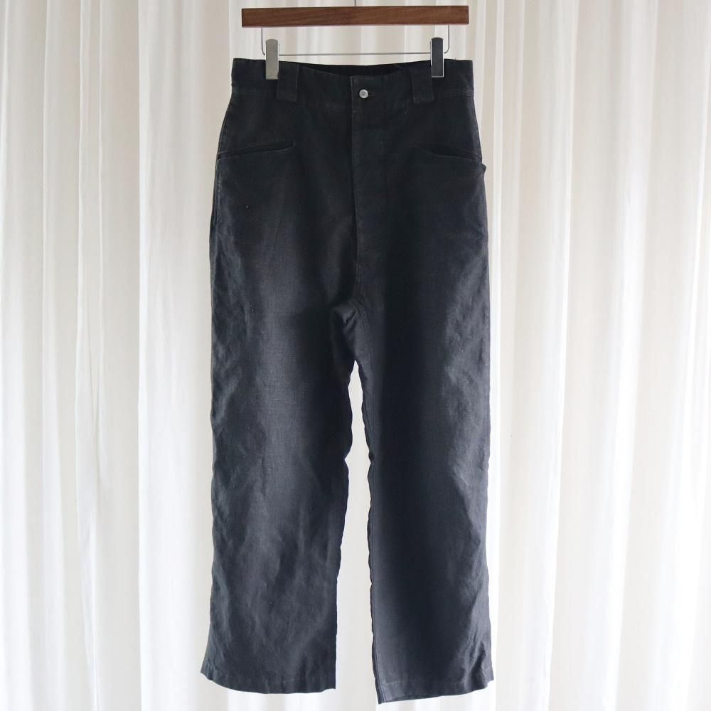 A．PRESSE「Dead Stock Linen Trousers」size1 A.PRESSE Dead Stock Linen Trousers – unexpected store