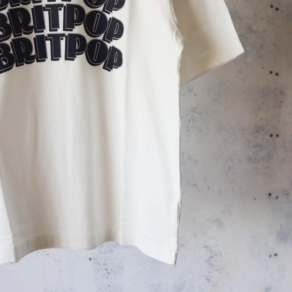 Blurhms Britpop Print Tee Standard Inkblackxblack-Pt – OKURA