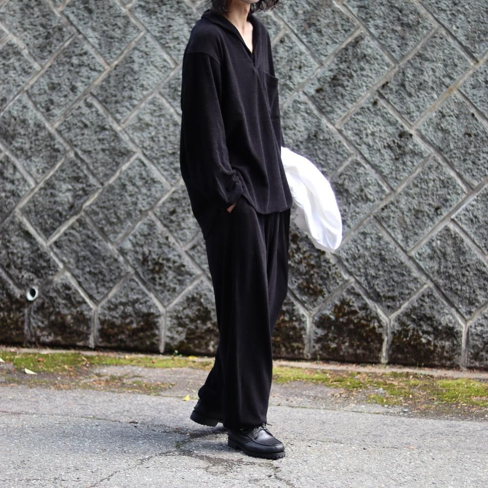 COMOLI パイル スキッパーシャツ - DIMPLE