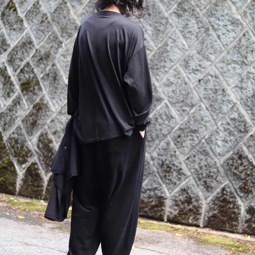 COMOLI 24SS サマーウール長袖T サイズ3 COMOLI | サマーウール長袖Tシャツ（charcoal）- BARD