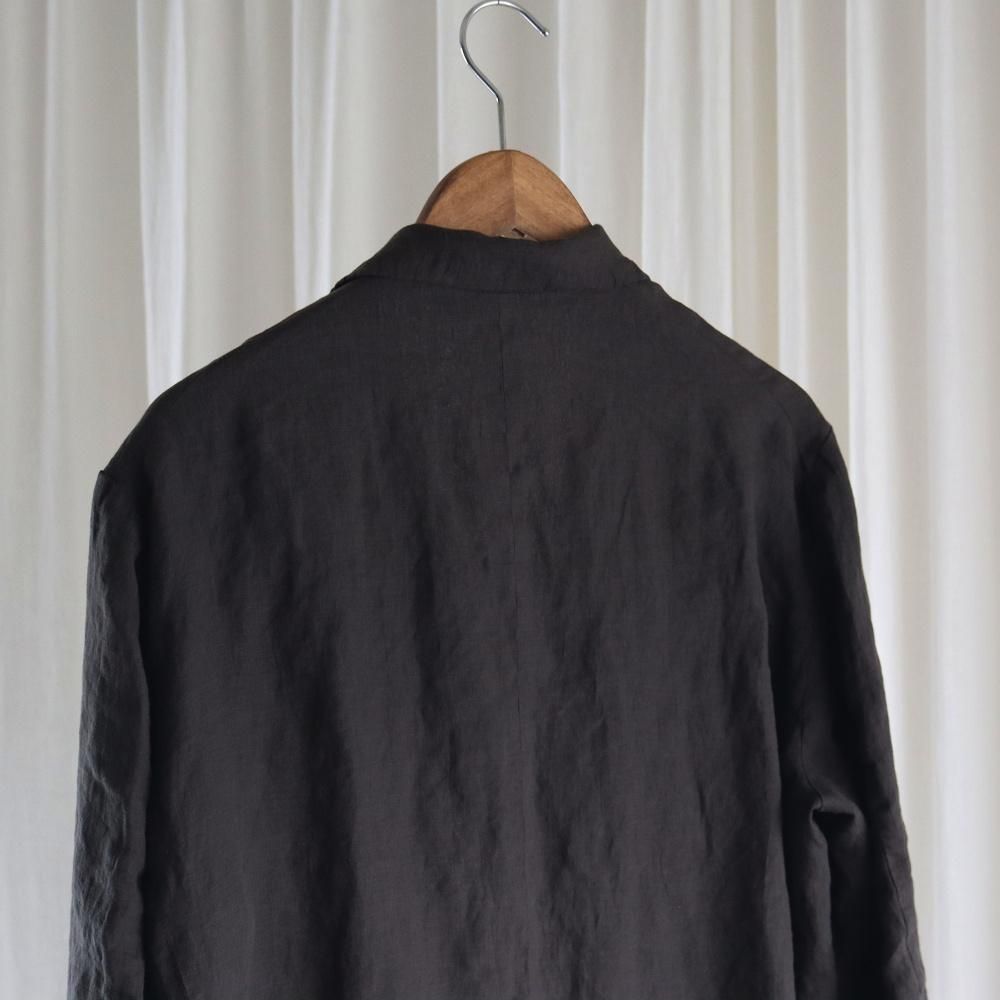 MAATEE&SONS ドS LINEN GARMENT DYED 無双 JACKET - DIMPLE