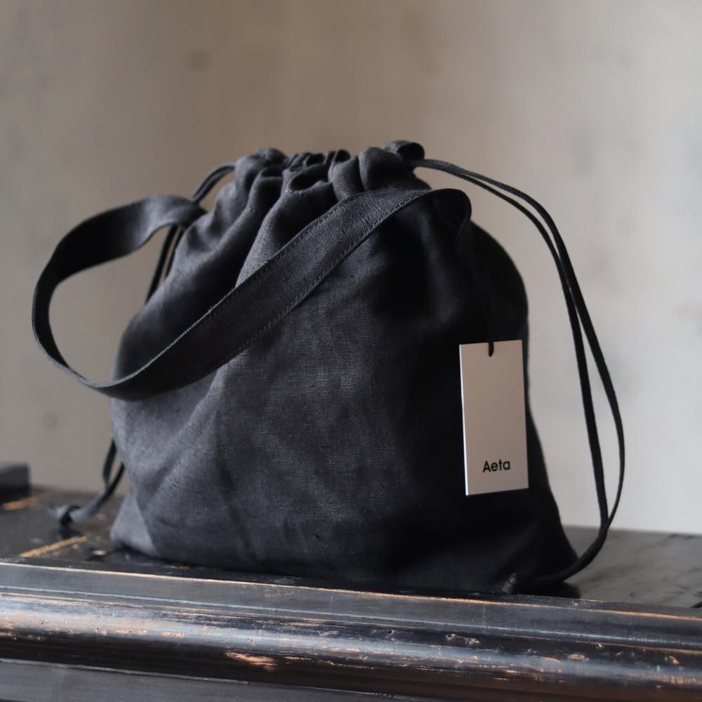バッグ Aeta Back side skin DRAWSTRING POUCH L BACK SIDE SKIN DRAWSTRING POUCH L – kettle