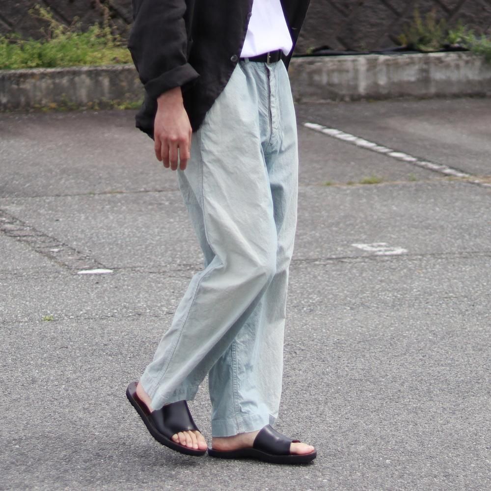 パンツ A.PRESSE Indigo Pin Check Work Pants A.PRESSE Indigo Pin Check Work Pants – unexpected store
