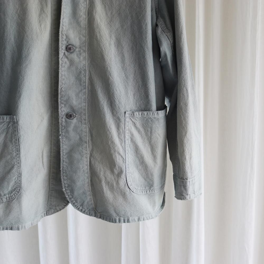 A.PRESSE Indigo Pin Check Coverall - DIMPLE