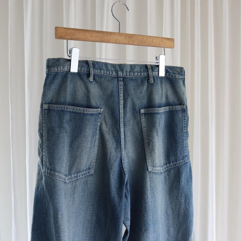 A.PRESSE US ARMY Dungaree Denim Trousers - DIMPLE