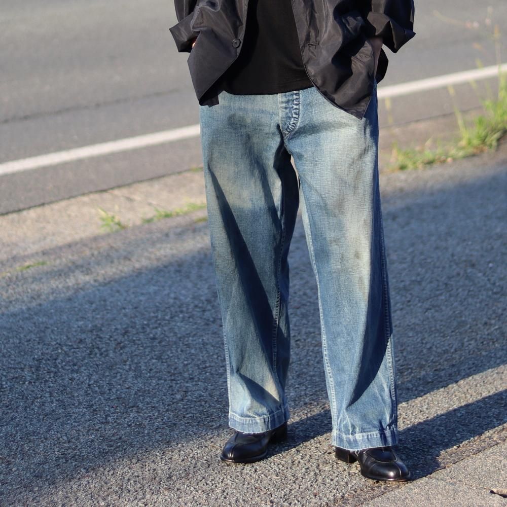 A.PRESSE  US ARMY Dungaree Denim Trousers