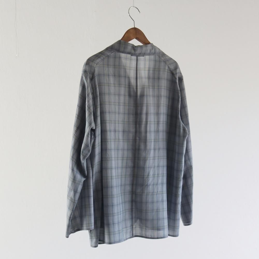 折って折ってSHIRTSJK Navy サイズ2 折って折って SHIRTS JACKET [NAVY TOP] - WUNDER 大阪 セレクト