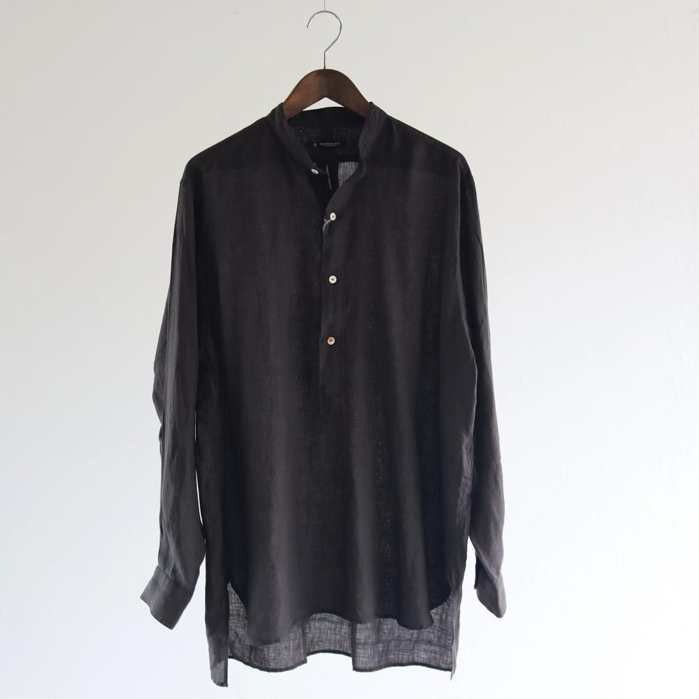 MAATEE & SONS ドS LINEN PULLOVERシャツ MAATEE&SONS ドS LINEN PULLOVERシャツ - DIMPLE