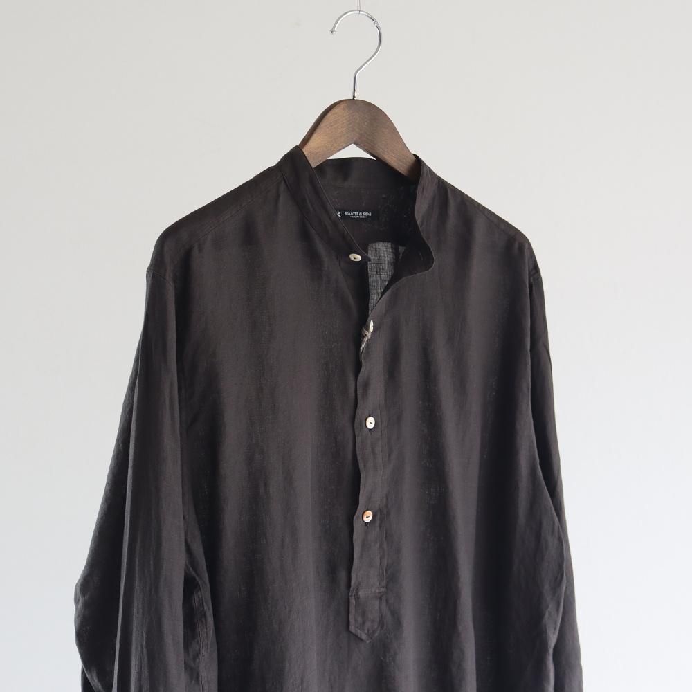 【★安心の定価販売★】 MAATEE&SONS ドS LINEN PULLOVERシャツ - DIMPLE トップス