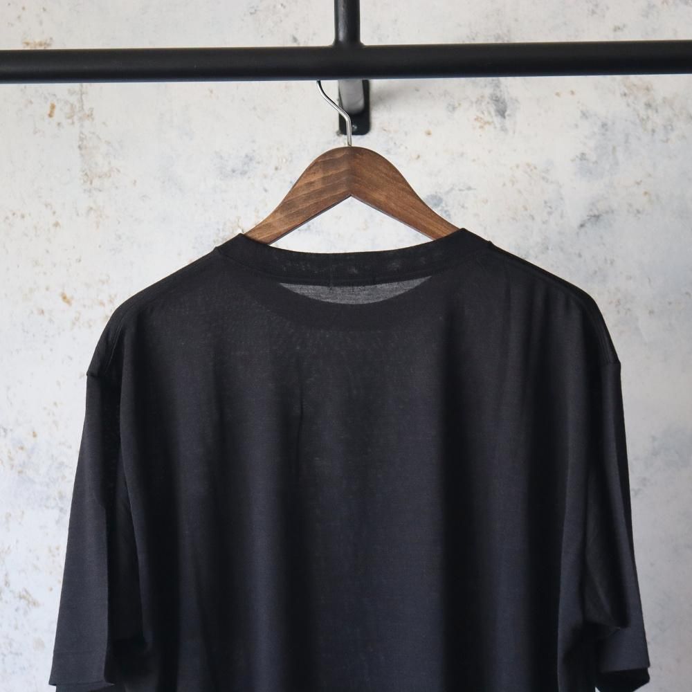 COMOLI サマーウール 半袖Tシャツ - DIMPLE