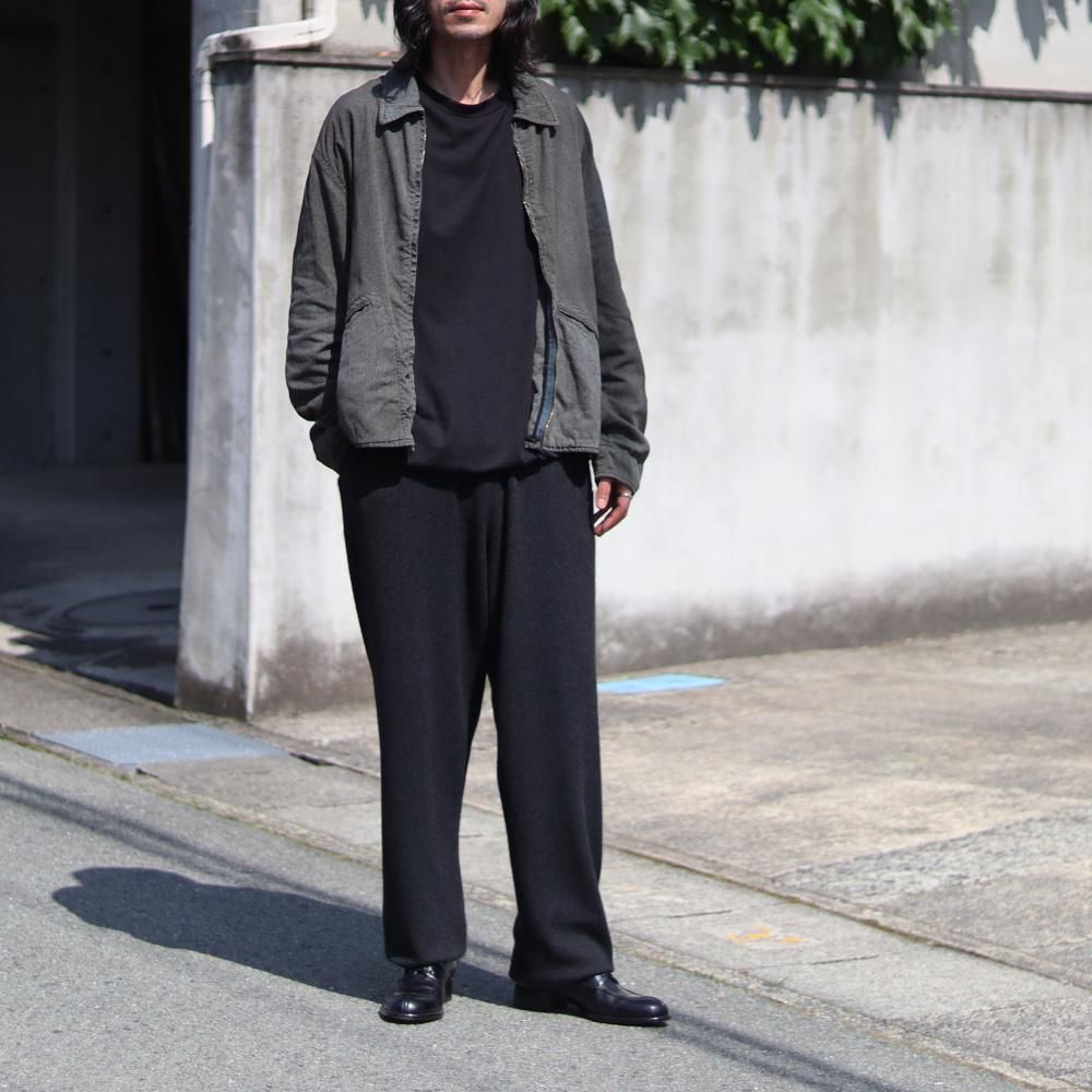 A.PRESSE Vintage Black Chambray Sports Jacket 25AAP-01-46