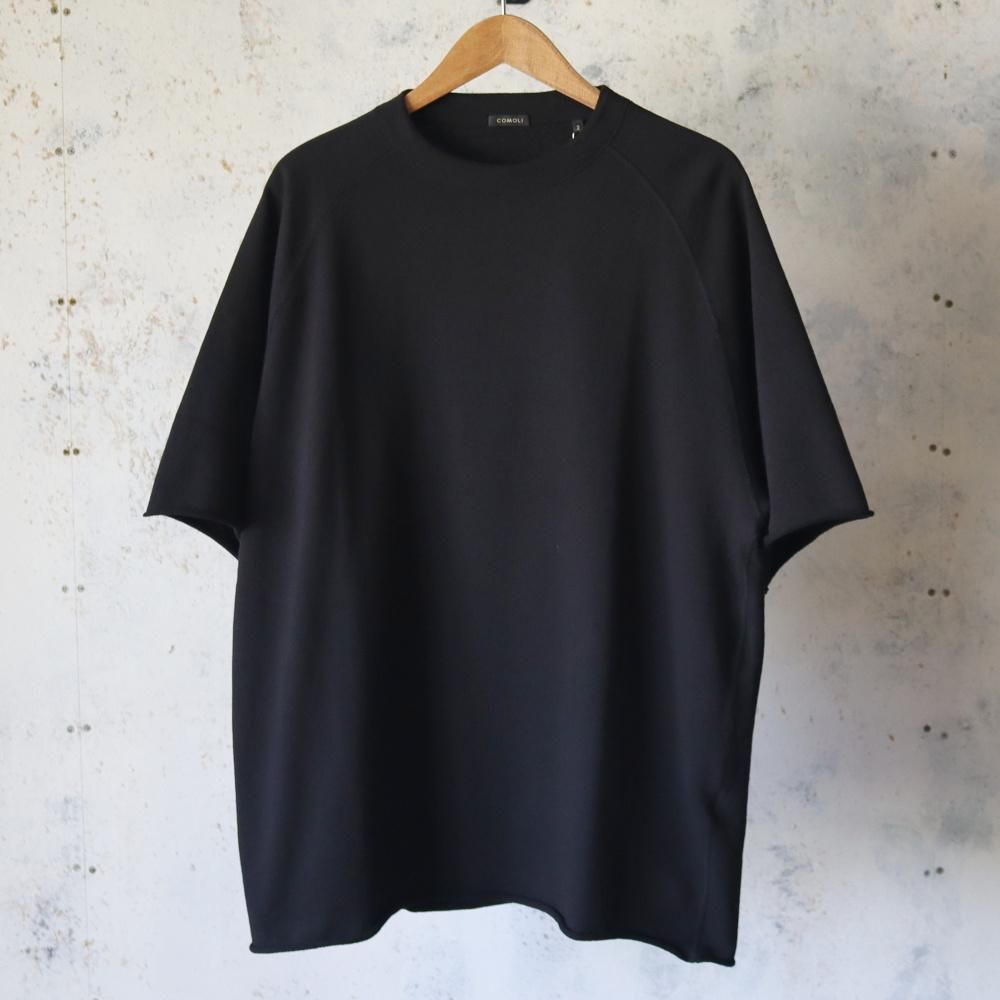 COMOLI LWコットン裏毛 半袖クルー - DIMPLE