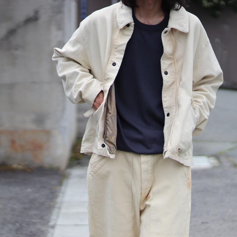 2025年新作入荷 Vintage A.PRESSE Silk DIMPLE - Jacket Hunting Hemp ジャケット・アウター