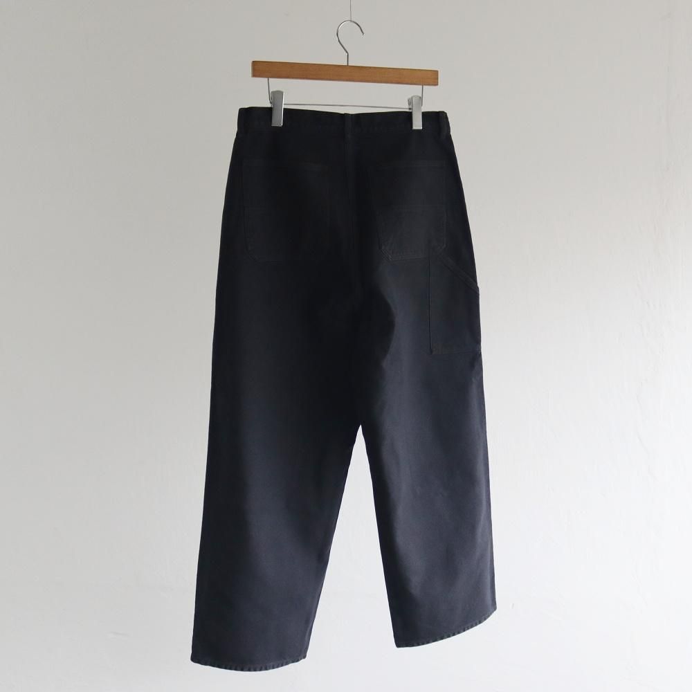 A.PRESSE Vintage Silk Hemp Double Knee Pants - DIMPLE