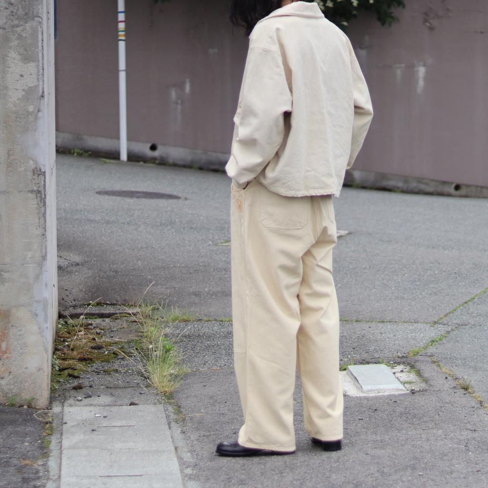 【新品未使用】a.presse Silk Hemp French Pants A.PRESSE Silk Hemp French Air Force Pilot Jacket&Silk Hemp
